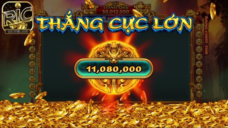 Kho Tàng Ngũ Long - Cách quay hũ trúng thưởng lớn Kho tàng ngũ long Ricwin